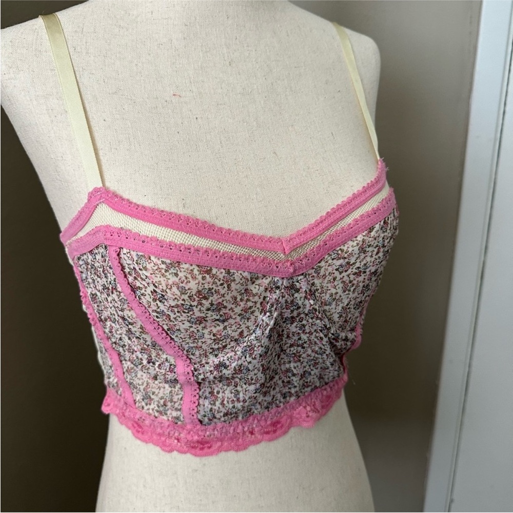 KIMCHI BLUE Floral Corset